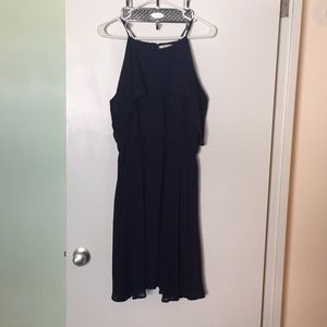 Navy blue dress